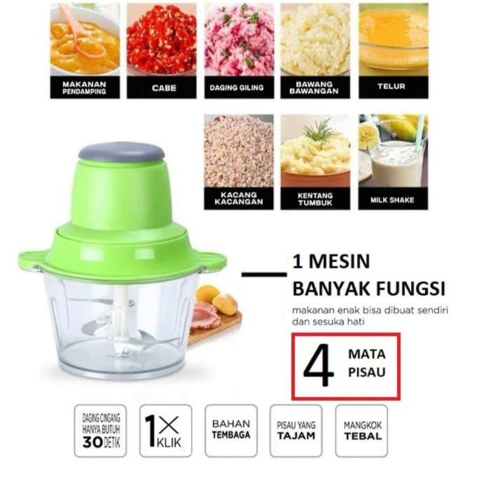 Mantap Blender Mini Chopper - Alat Serbaguna Pencacah Makanan Bagus