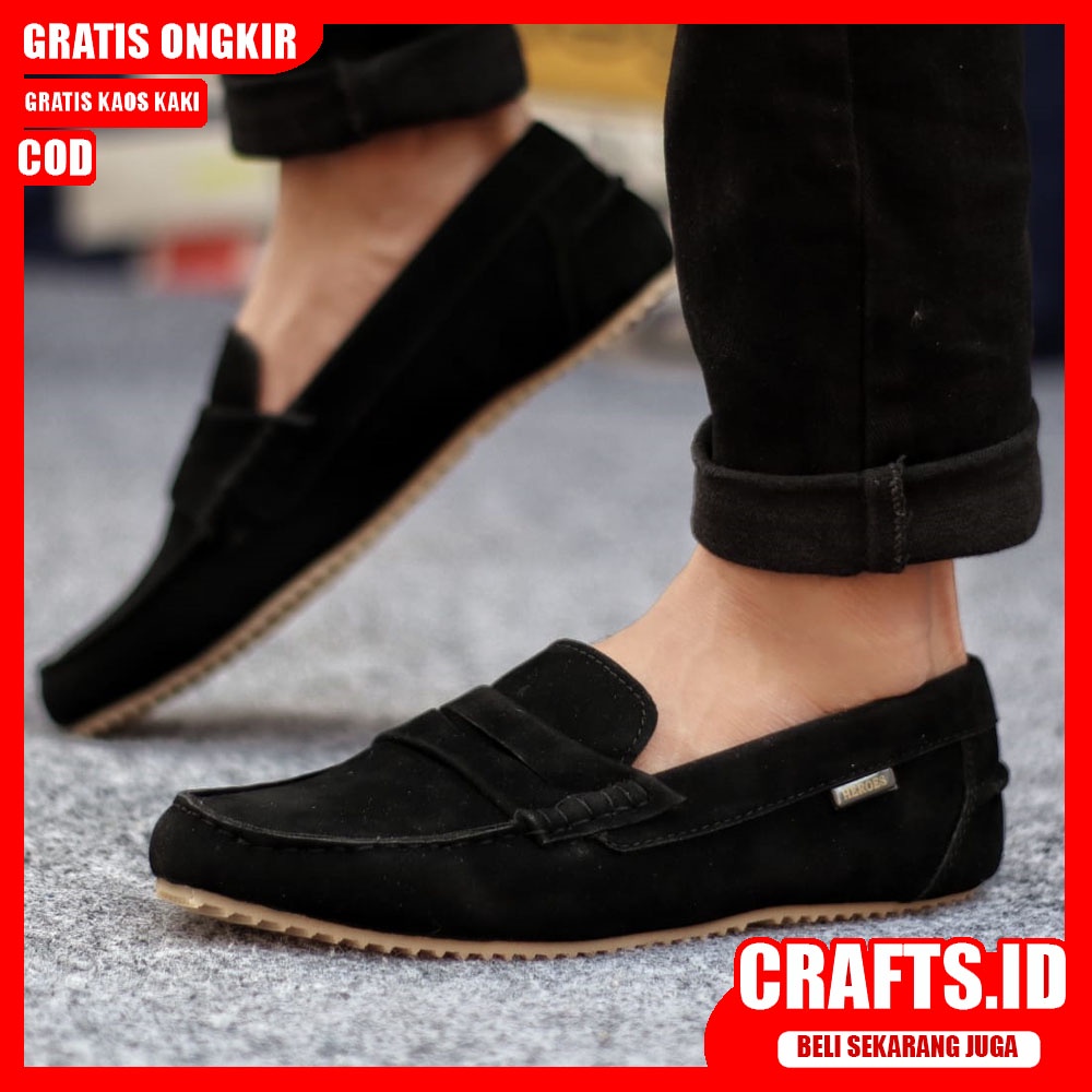 CRAFTS X NOAH Sepatu Casual Slip On Santai Keren Pria