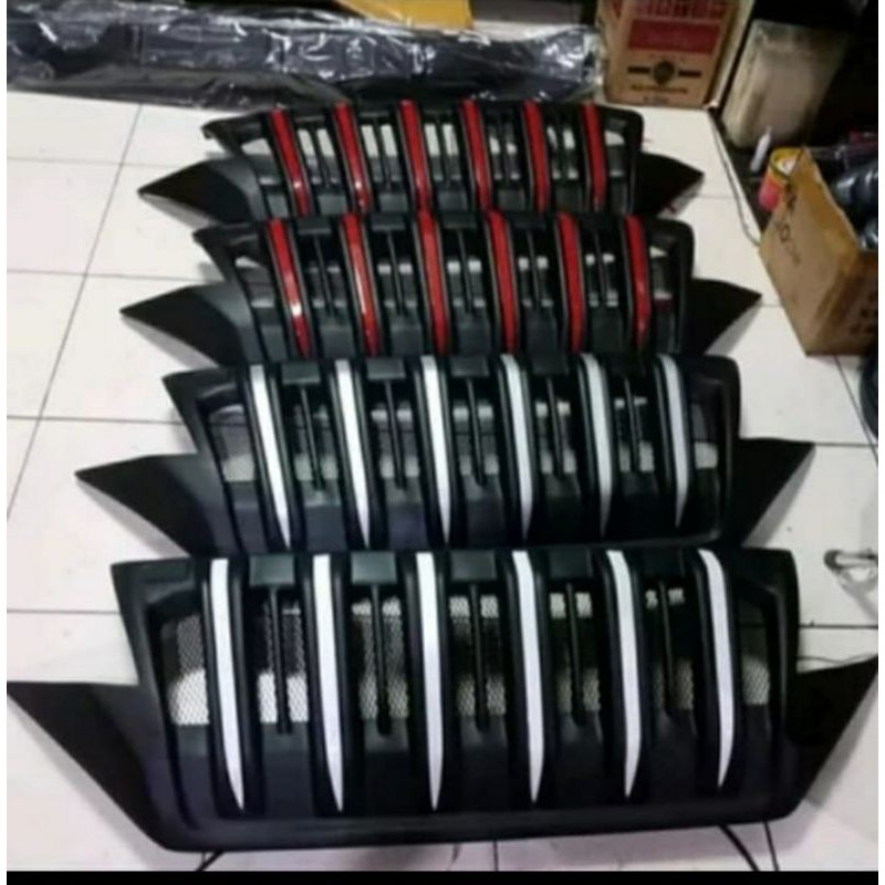 grill mobil rush terios 2018 2019 model apolo