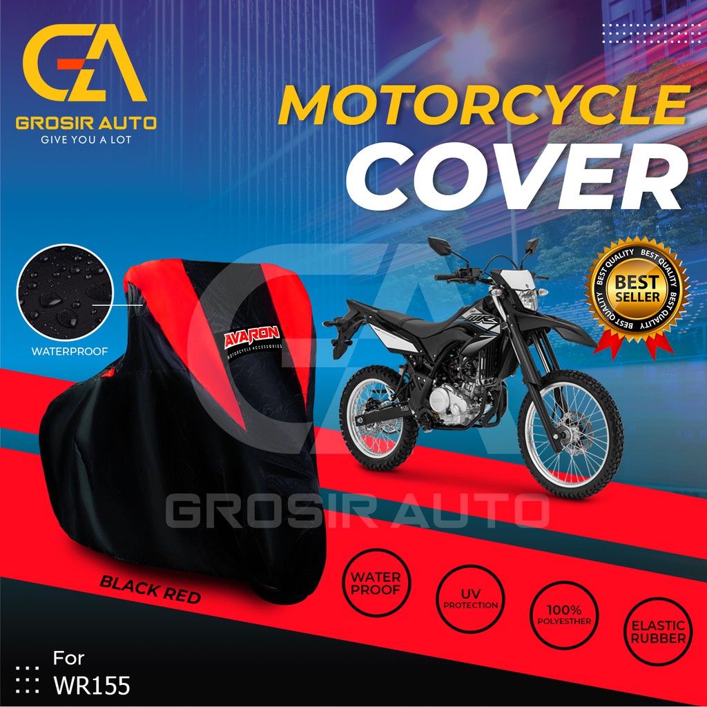 Sarung Motor AVARON  W155/ Penutup Pelindung Body Cover Motor Warna Anti Air Merk Avaron