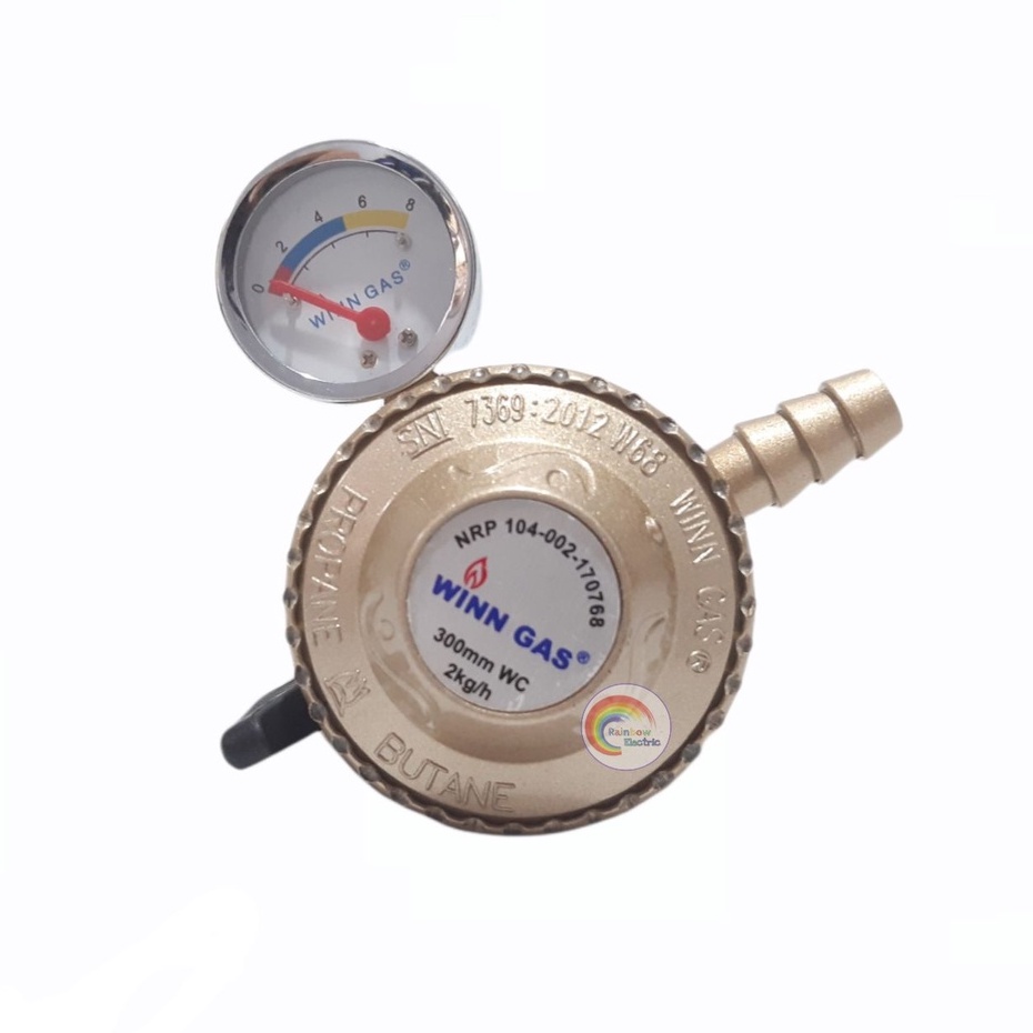 Winn Gas W68M - Regulator Gas Meteran Tekanan Rendah