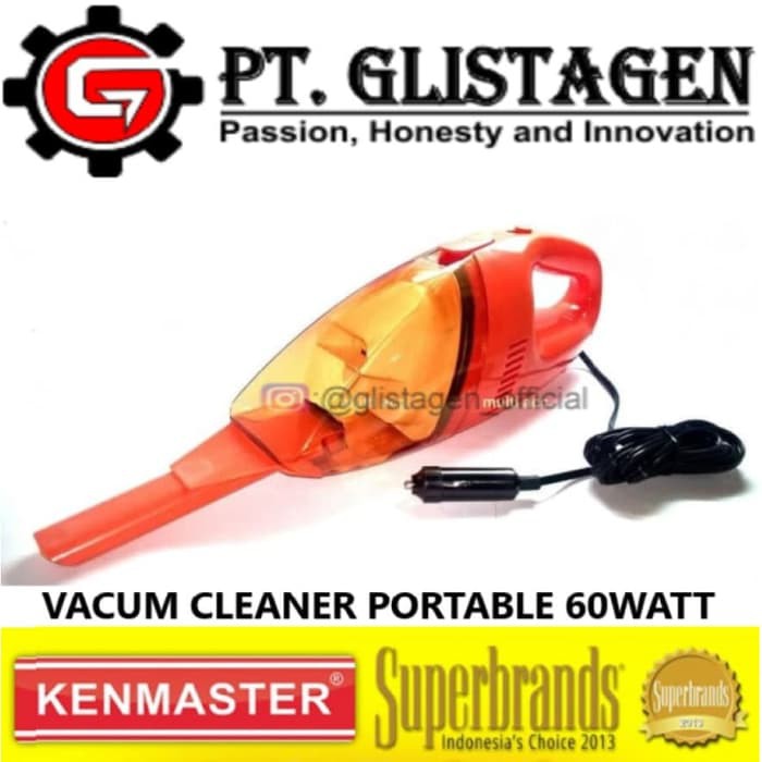 Vacum Cleaner Mobil / Penyedot Debu 60 Watt Kenmaster