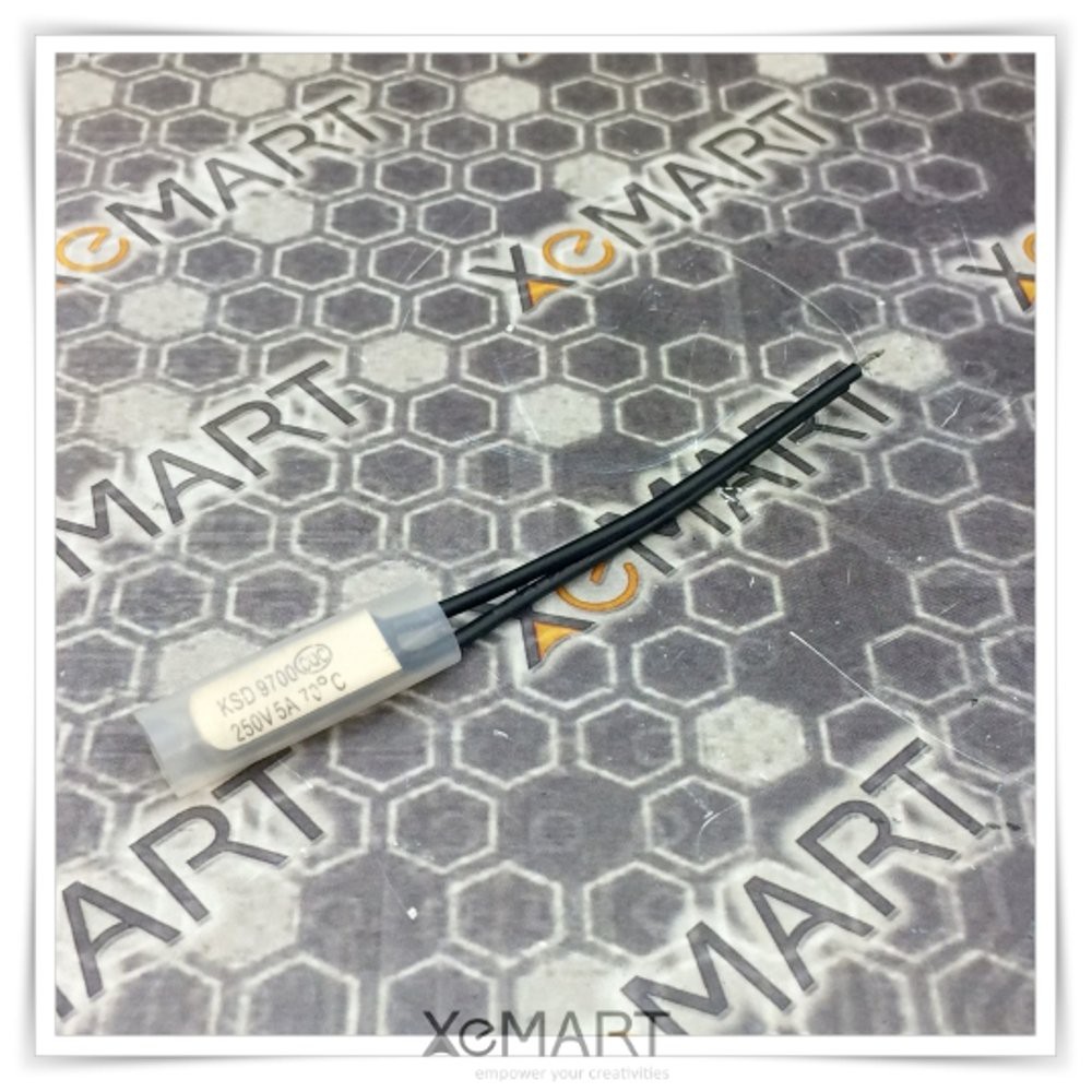 Bimetal Thermostat  KSD-9700 NC 70 Degree Temperature Sensor Switch 250V 5A KSD9700