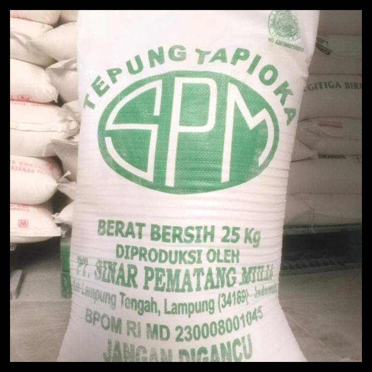 

TERBARUU!! tepung tapioka SPM 25kg ( Grab dan Gosend Only ) PROMO
