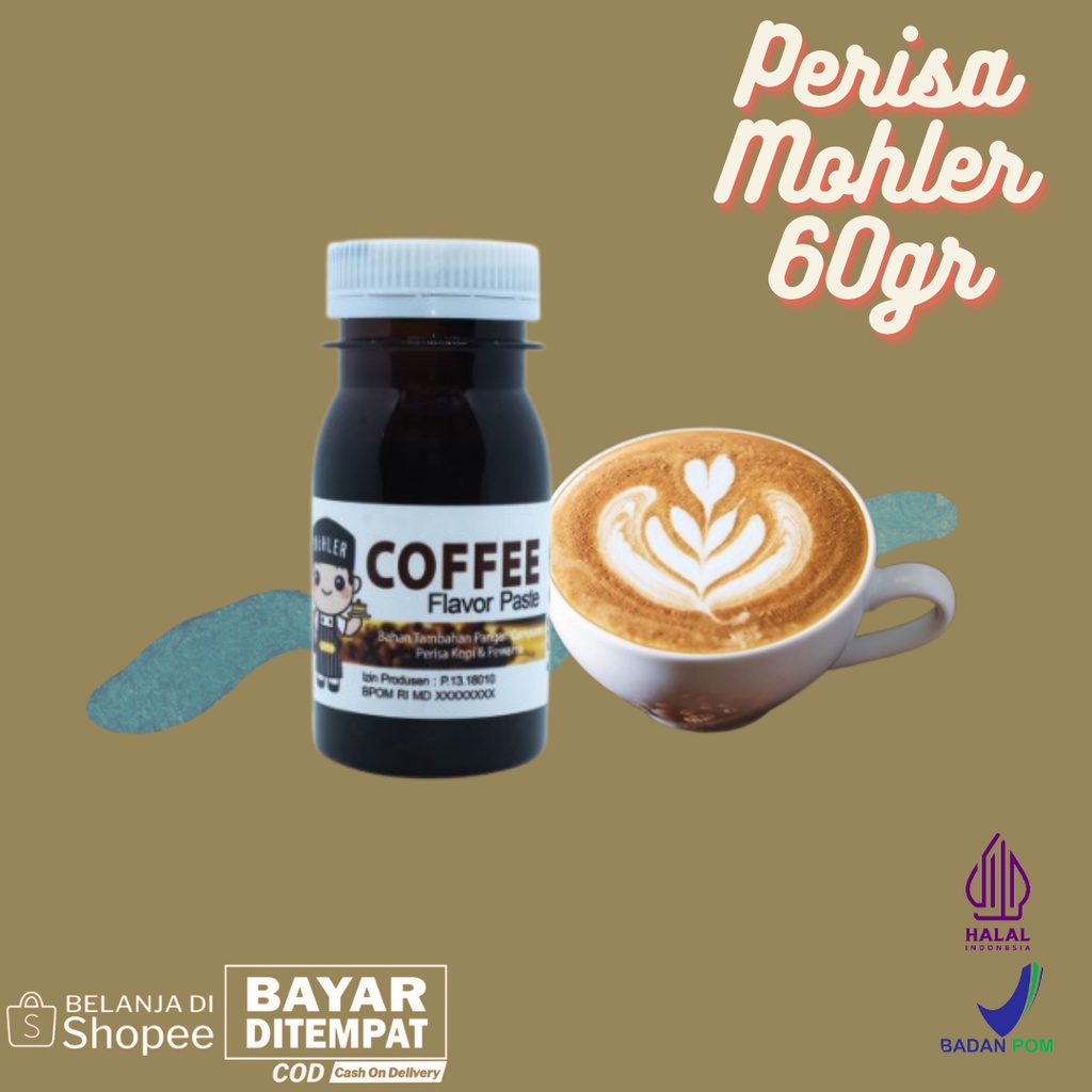 

⚡COD⚡ PERISA PASTA PEWARNA MOHLER KOPI / COFFEE 60gr / PERISA PASTA MOHLER KOPI / COFFEE UNTUK TAMBAHAN ADONAN ICE CREAM / PERISA PASTA MOHLER KOPI / COFFEE INI COCOK UNTUK MINUMAN BUKA PUASA DAN TAKJIL / MOHLER Pasta perisa pewarna KOPI / COFFEE