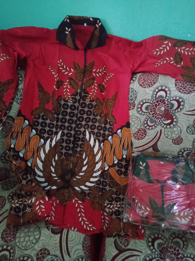 Size S M L Xl Xxl Baju Seragam Batik - Batik Couple Ori Ndoro Jowi Dnt Tunik Batik