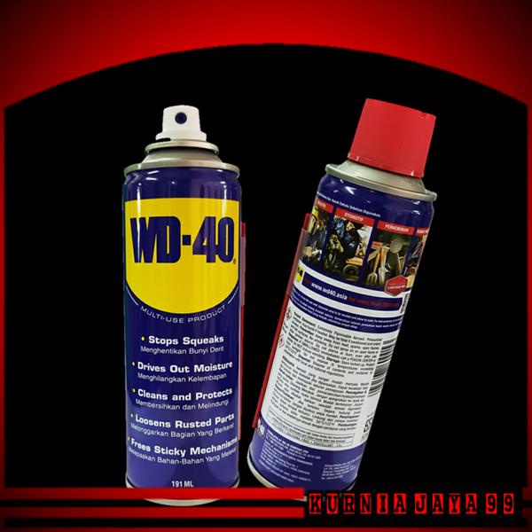 Jual WD-40 Cairan Semprot Anti Karat 191ml WD40 Cairan Pelumas Anti ...