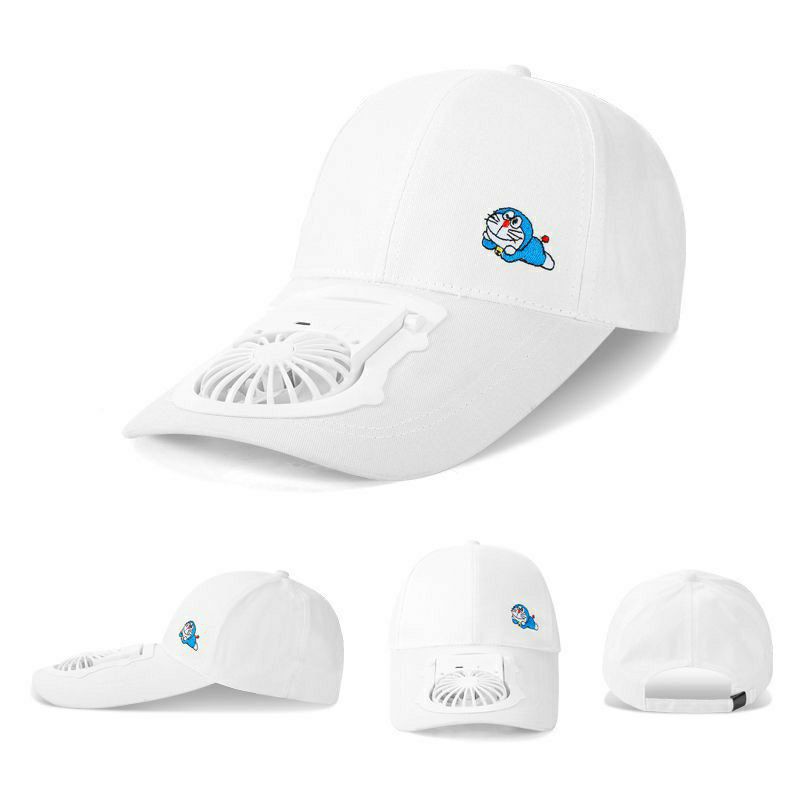 2021 Kipas Angin + Topi USB / Topi Memancing Ada Kipas Cocok untuk Outdoor FREE EARPHONE