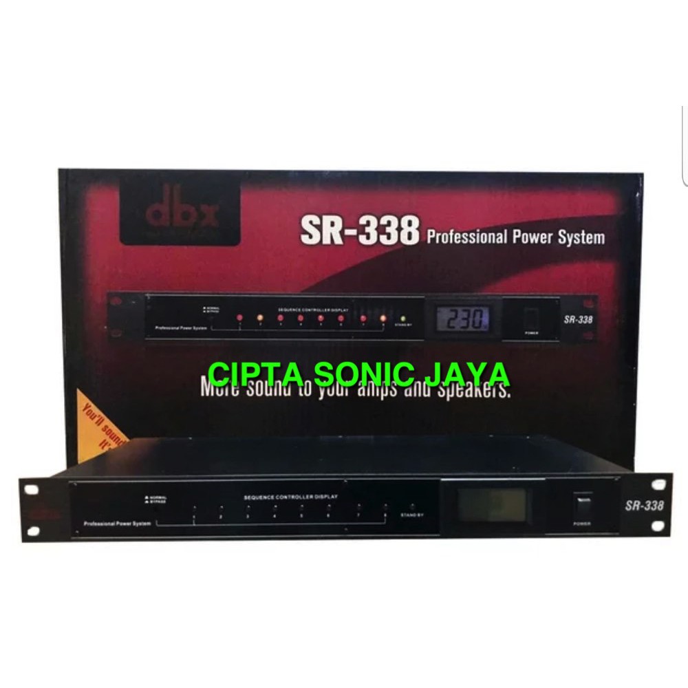 Power Sequencer DBX SR 338 SR338