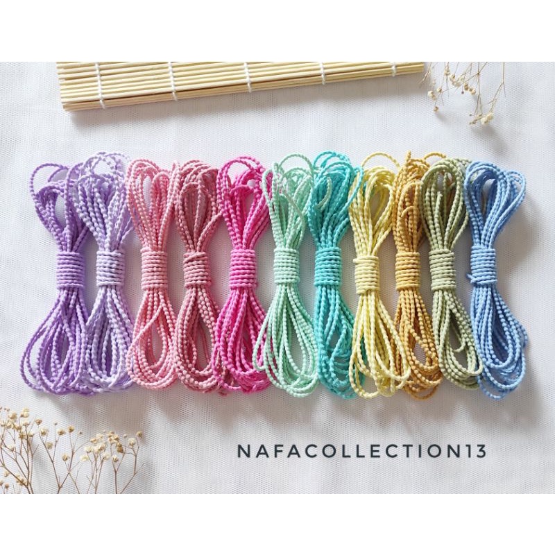 Tali karet boba kecil (1 yard)