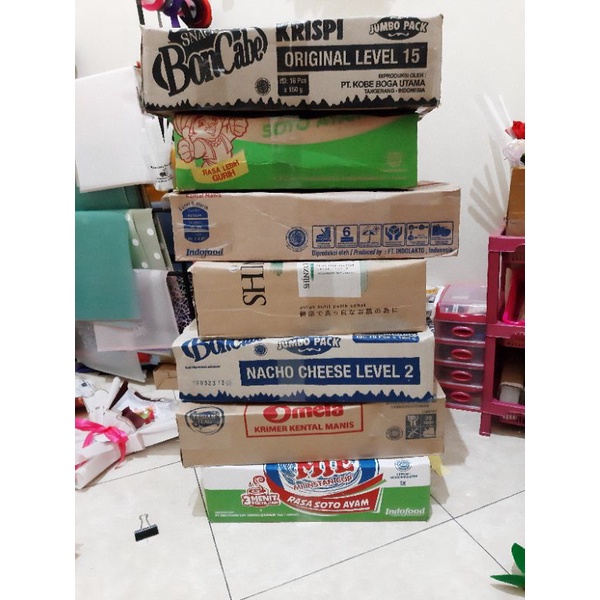 

Dus Packing WAJIB DIBELI untuk packing