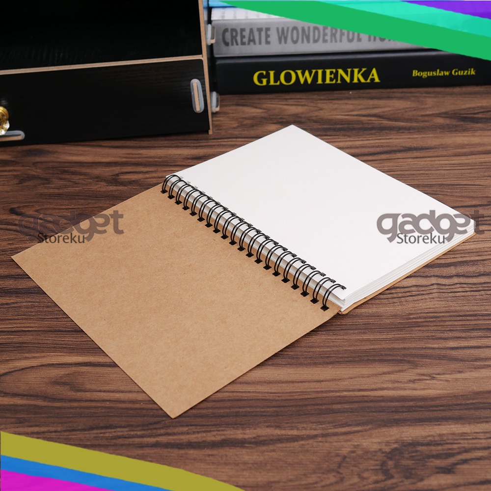 Buku Diary Notebook Menggambar Sketchbook Drawing Memo Pad Notebook