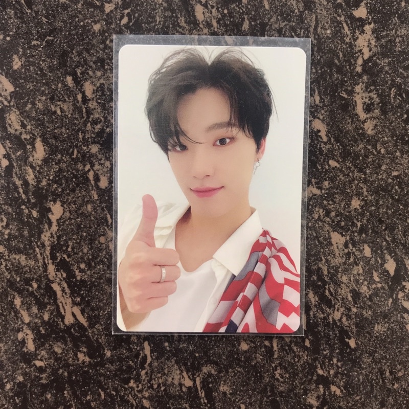 SEVENTEEN Dino Fallin Flower flfl Carat Version Japan album PC Photocard