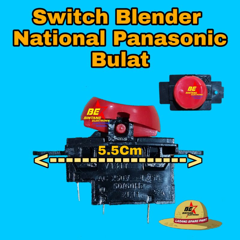 [BAYAR DITEMPAT] SWITCH BLENDER NATIONAL SAKLAR BLENDER PANASONIC BULAT