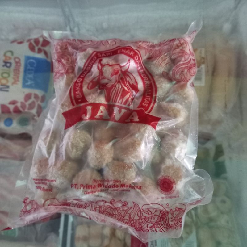 

pentol bakso daging sapi java isi 50 frozen food