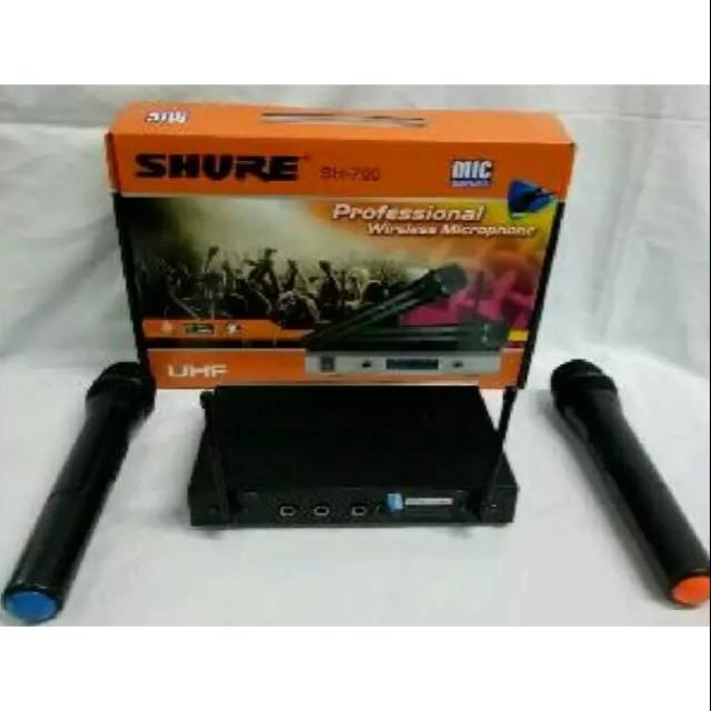 Mic Microphone Wireless Shure SH700 SH 700 TERBAIK