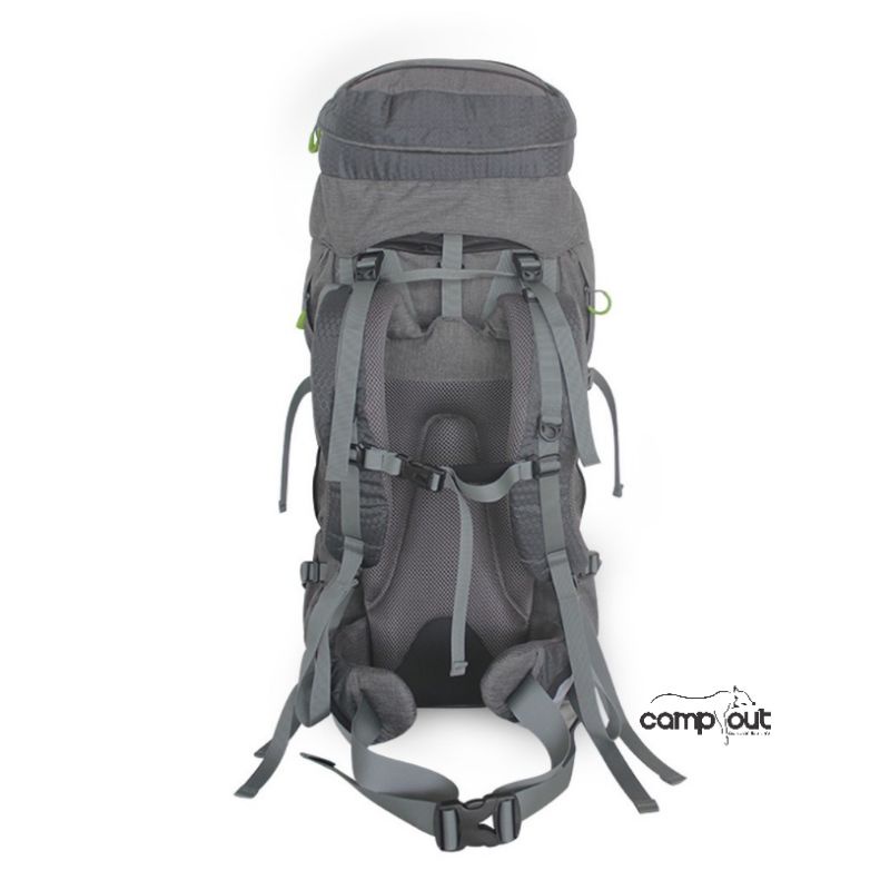 Consina Tarebbi Tas Carrier 60L - Tas Keril Gunung Hiking Camping - Tas Gunung Pria Wanita