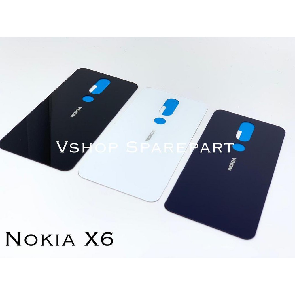 Backdoor Back door Back Casing Tutup Baterai Nokia 6.1 Plus X6 TA1116