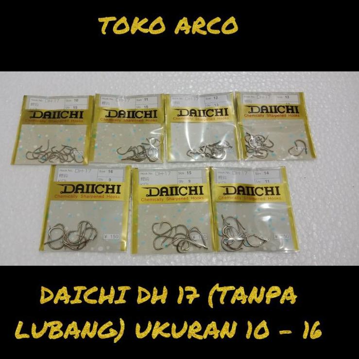 Diskon Merakyat KAIL DAIICHI DH 17 (TANPA LUBANG) UKURAN 10 - 16