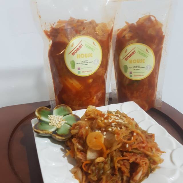 

KIMCHI 300gr // BAECHU KIMCHI // sawi kimchi // HOMEMADE// KIMCHI ENAK// KIMCHI MURAH// KIMCHI FRESH