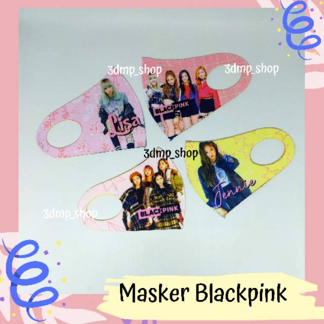 Masker Blackpink Jennie Lisa Kpop