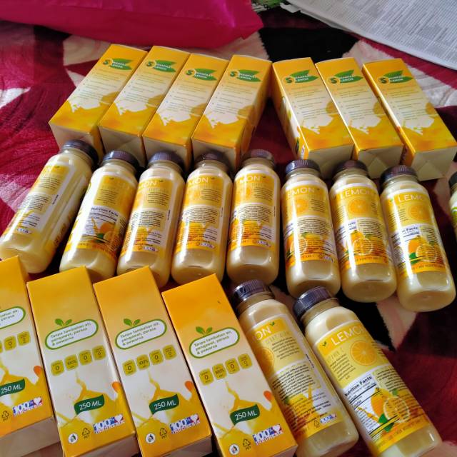 

Sari lemon murni 100%