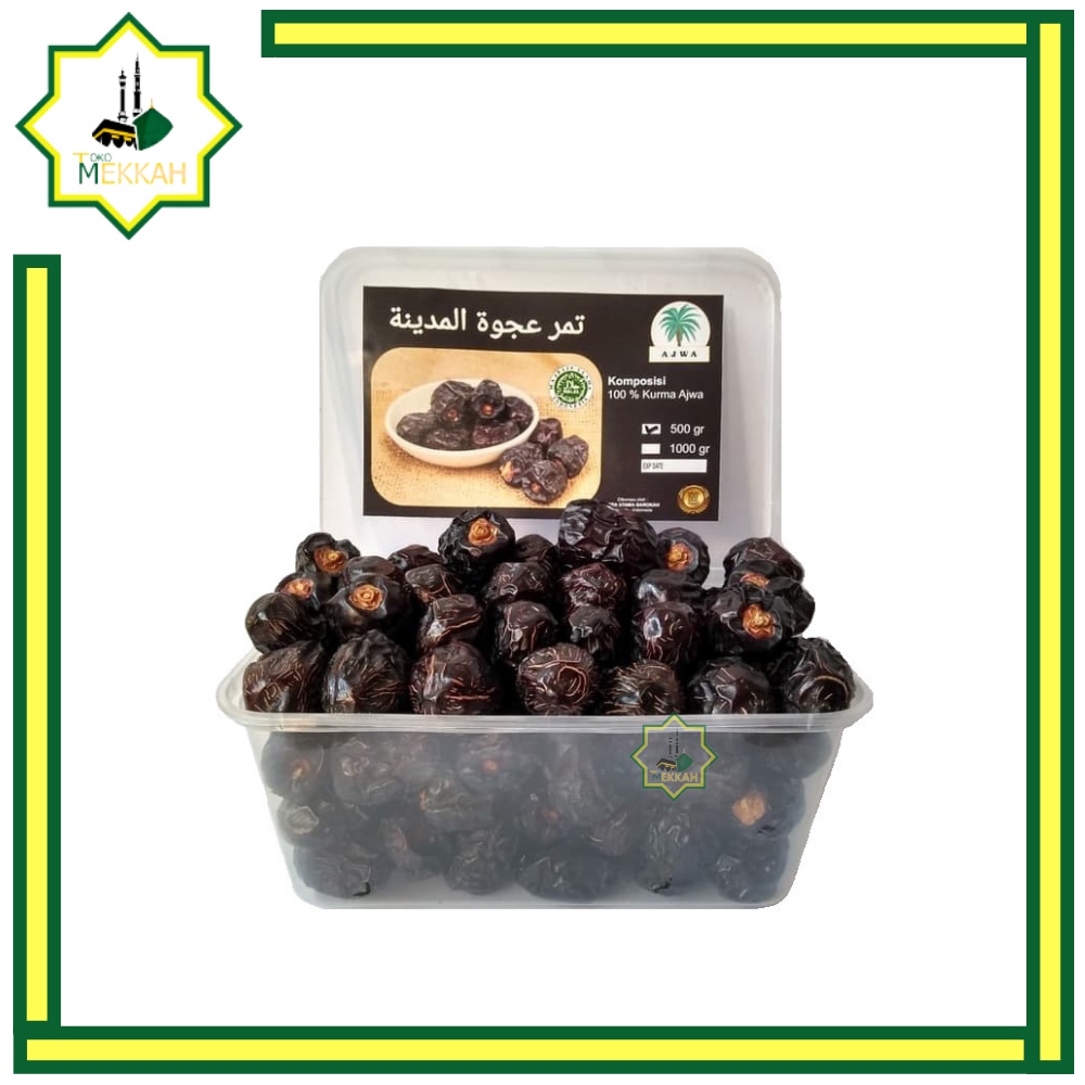 

KURMA AJWA MADINAH 1 kg / NABI 1000gr PREMIUM QUALITY