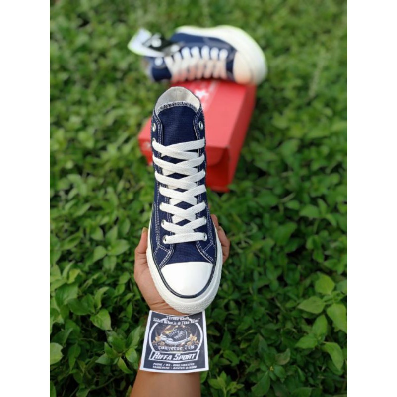 SEPATU CONV3RSE 70S NAVY HIGH PREMIUM BNIB MURAH