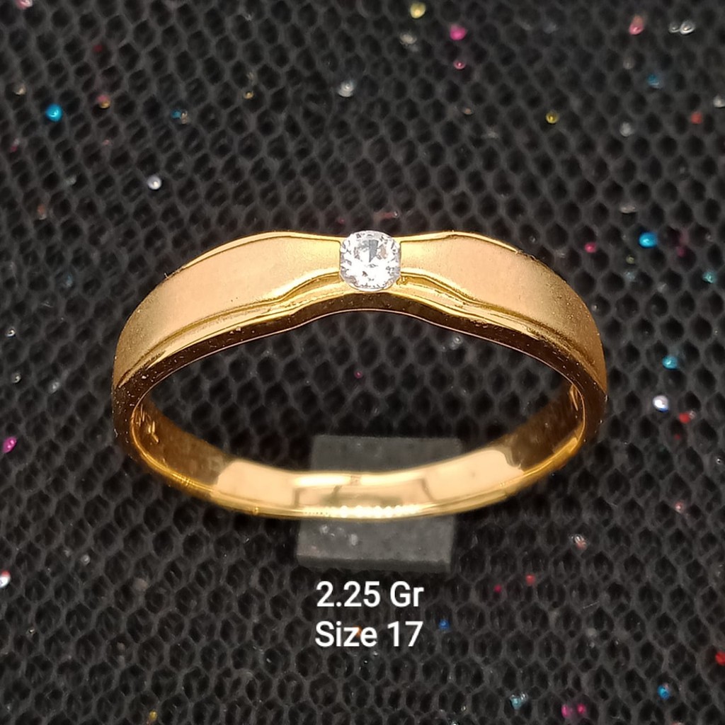 New Cincin Emas 17K - 2.25 gr Kadar 750 - 1503