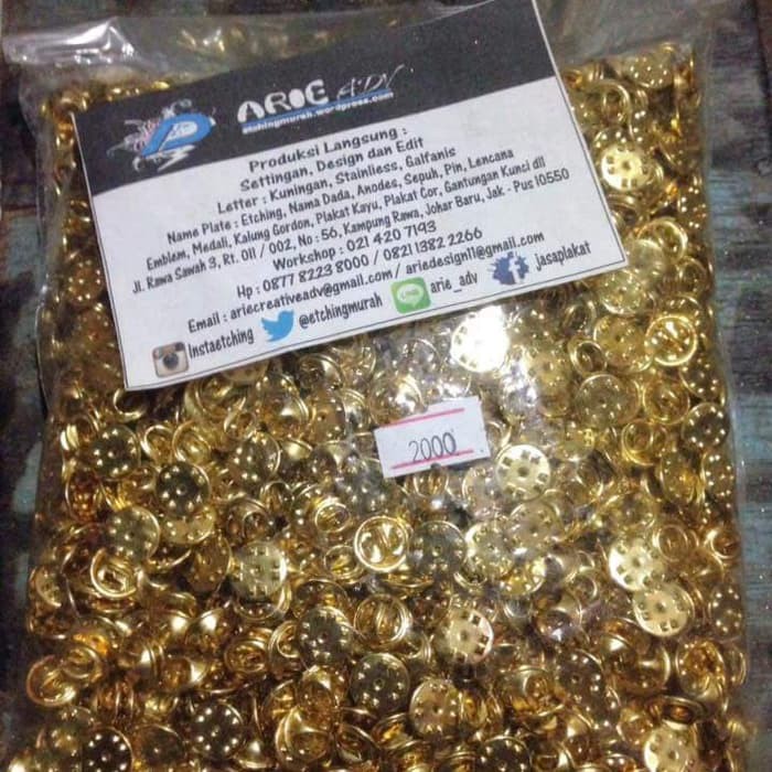 

MURAH MERIAH PAKU KUPU-KUPU PIN/NAME TAG