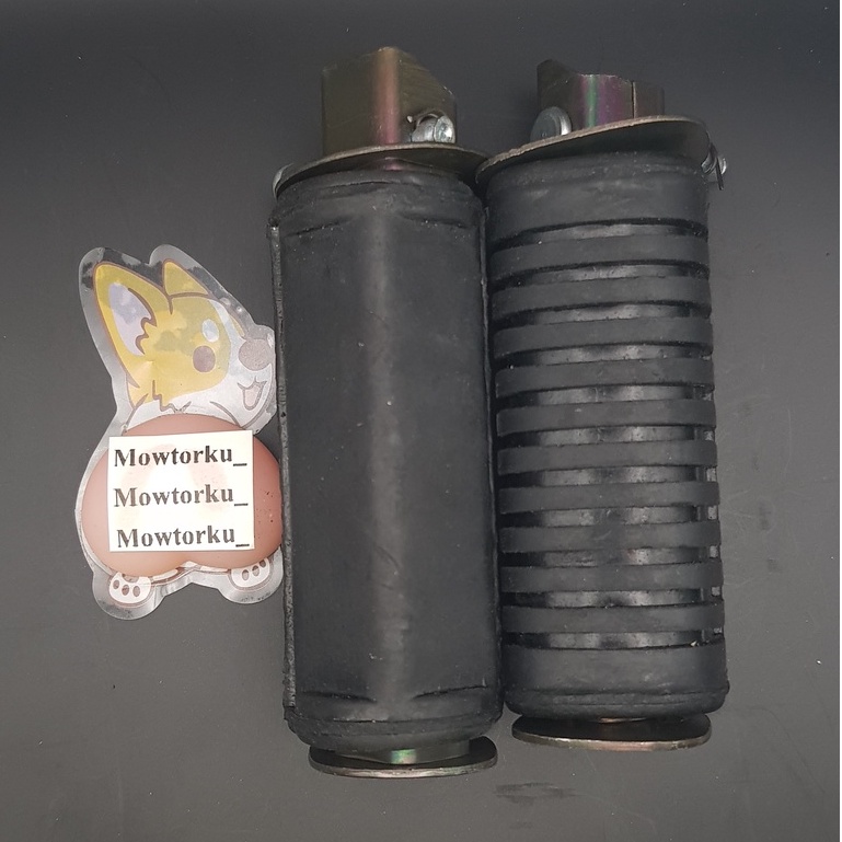 Karet Footstep Belakang / Pijakan Kaki Belakang Honda Motor Mega Pro / GL Pro HDN