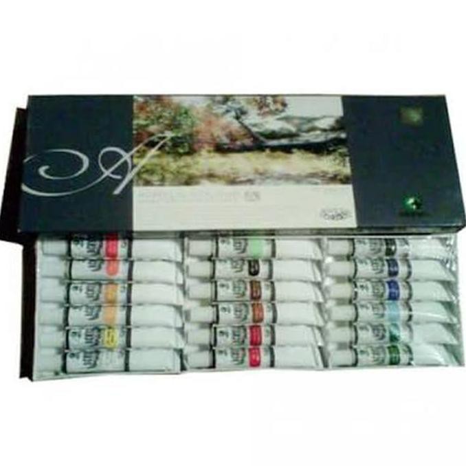 

HOT SALE MARIES 18 ACRYLIC COLOR /CAT AKRILIK set 18x12ml