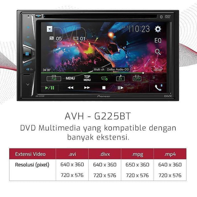 New Avh-G225Bt