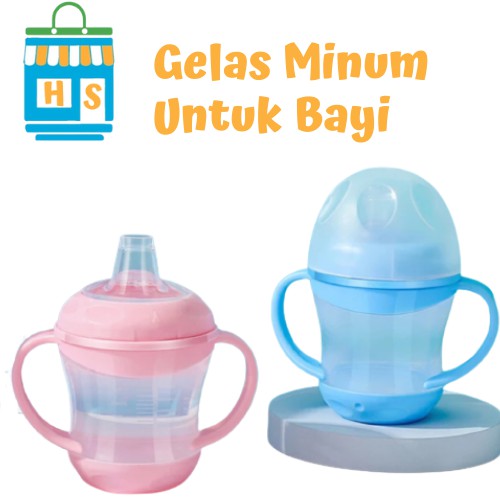 Botol Minum Bayi Gelas Anak Balita 160ML /Training Cup baby/ Botol minum bayi 6 bulan 20211