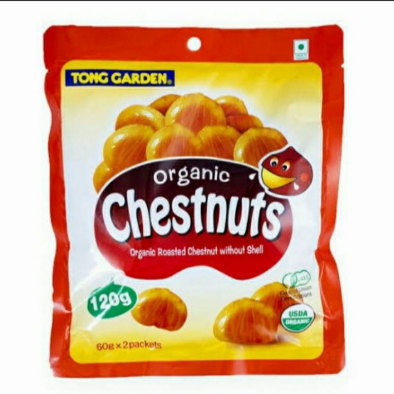 

Tong Garden Chestnut Kastanye Panggang Tanpa Kulit 120gram*