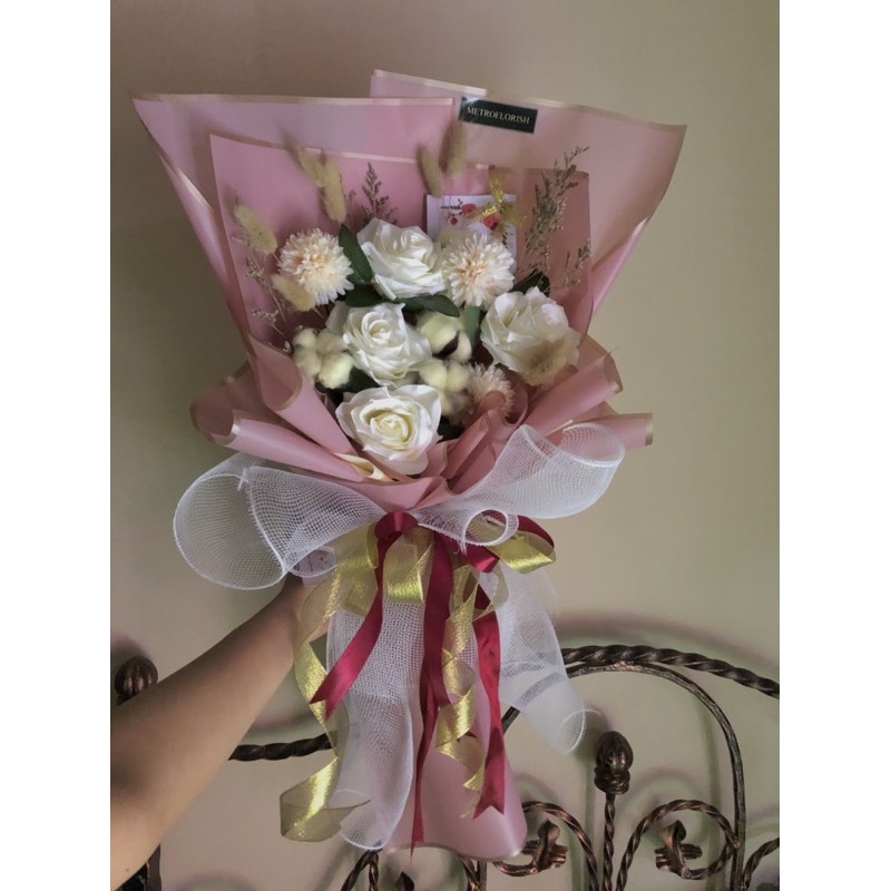 buket bunga artificial 150000/ buket artificial / buket bunga wisuda / buket bunga