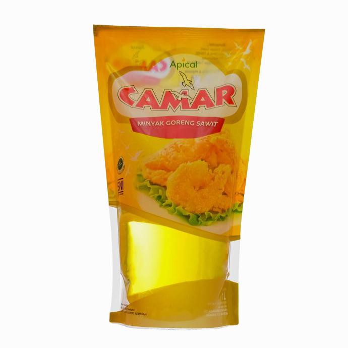 

MINYAK GORENG CAMAR 1 LITER REFILL/POUCH PER DUS/KARTON ISI 12 PCS