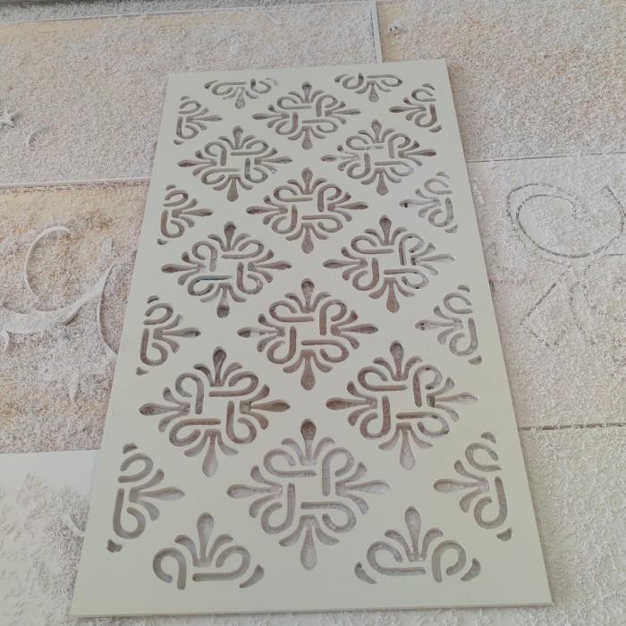 Skat | Karawangan Pvc/Ornamen Cuttingan Cnc/ Sketsel Pvc/ Ukuran 40X80 Tb 5Mm