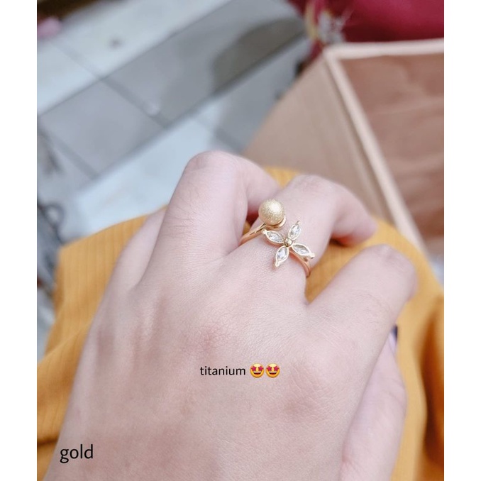 CINCIN BOLA TITANIUM ANTI KARAT 0009