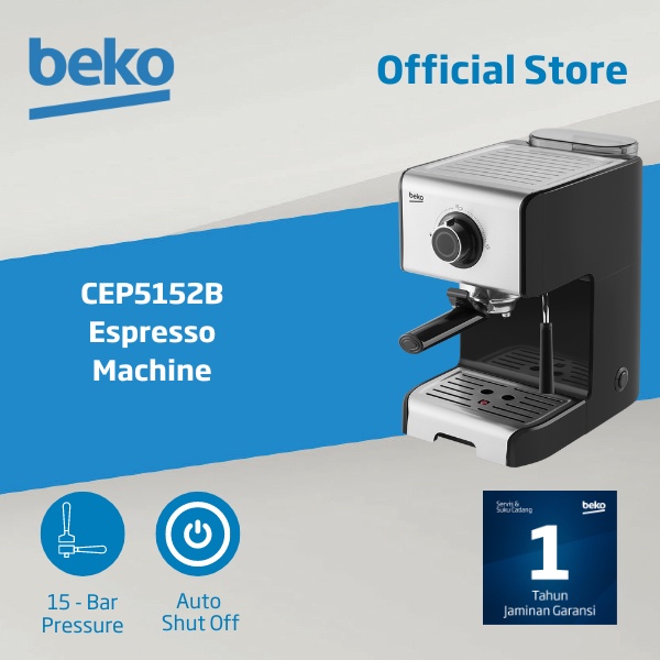 Jual Beko Coffee Maker Espresso Maker with Milk frother CEP5152B