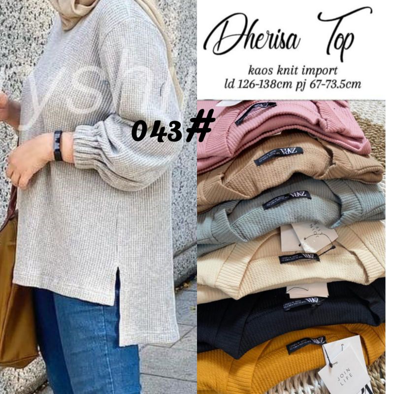 Atasan blouse uniqlo Atasan wanita terbaru simple