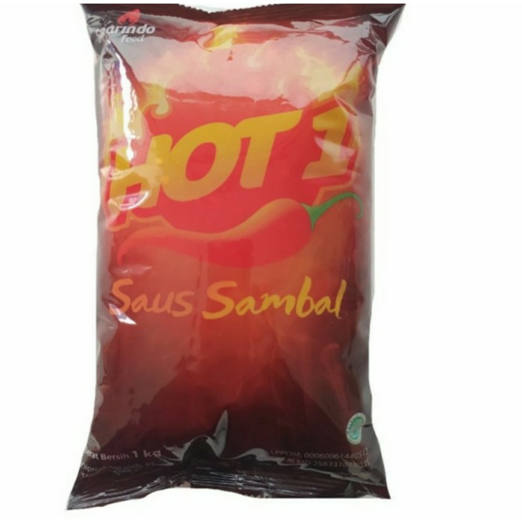 

Saus Sambal Hot1 Hot One Refill 1kg READY