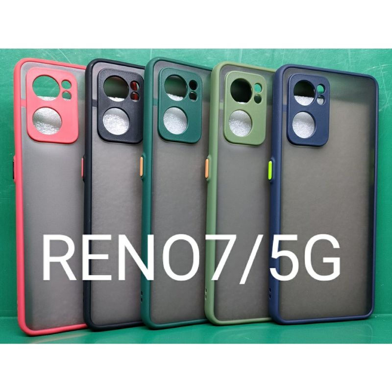 Case Armor OPPO RENO 7 4G 5G 8 4G 5G Reno 6 4G HardCase Aero Protect Kamera