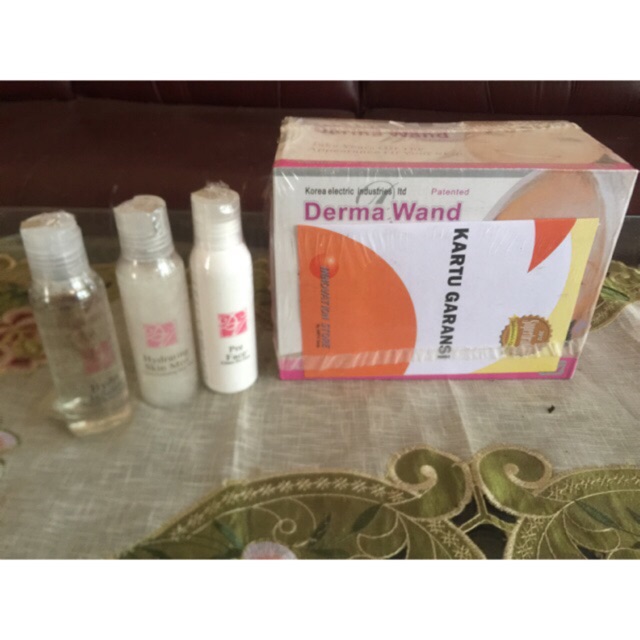 DERMAWAND ASLI ORIGINAL + DermaVital Skin Care (Garansi Resmi 2 Tahun) ORI 100% DRTV Innovation