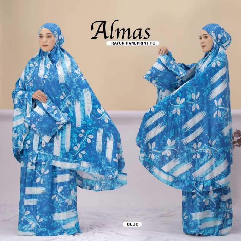mukena almas mukena murah bahan adem