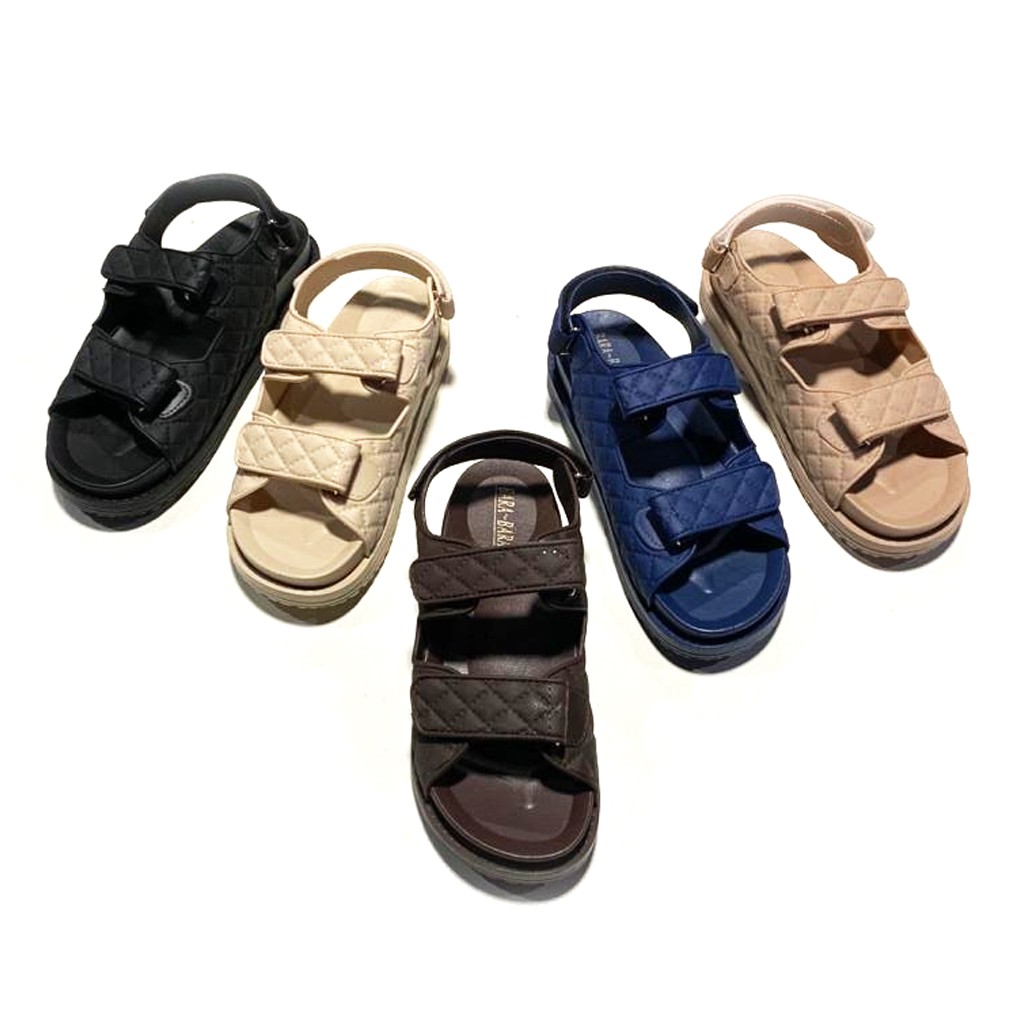 Bara~Bara Sandal Jelly Karet Tali Ban Dua BBJ1823TLGNB2 (L5)