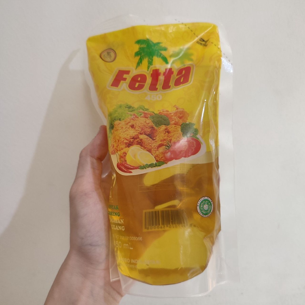 FETTA Minyak Goreng 450 ml 450ml Termurah