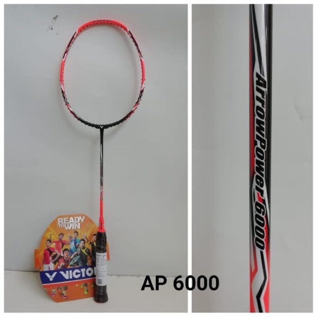 Raket Badminton Victor Arrow Power 6000 / Arrowpower 6000 Original