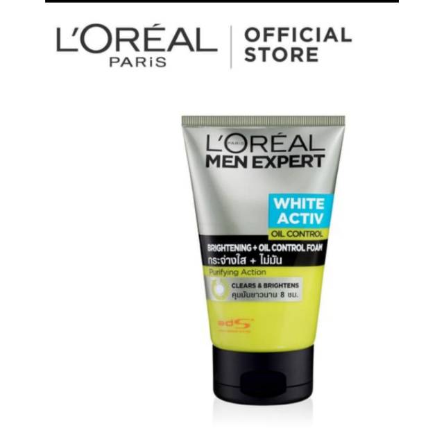 DIJAMIN ORI ORIGINAL L'Oreal Men Expert Loreal white active Oil Control Ready Stock