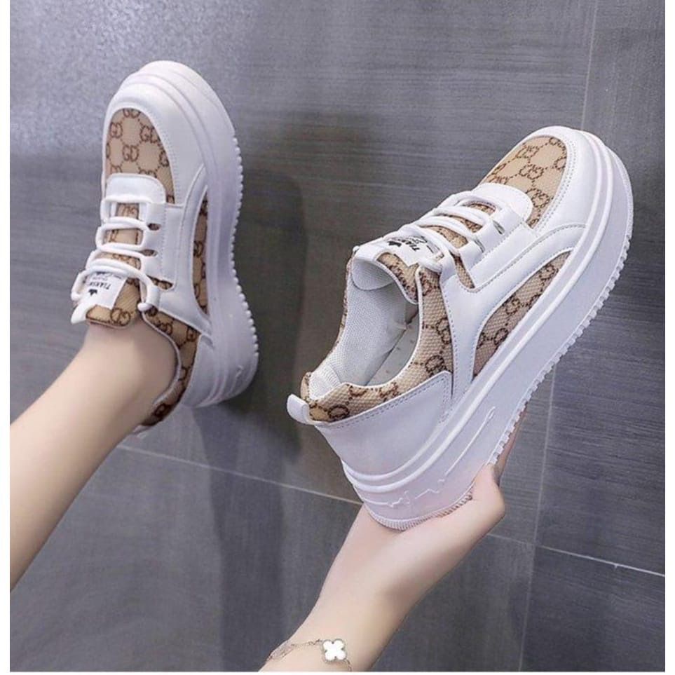 AID 0102 SEPATU WANITA GG FASHION SEPATU  CANTIK SNEAKER LOCAL